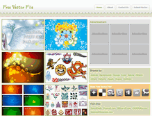 Tablet Screenshot of freevectorfile.com